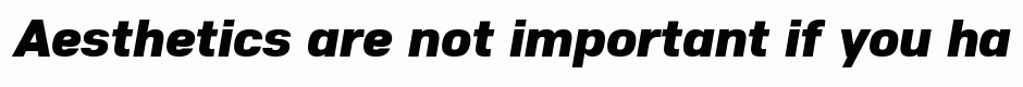 Nuber Black Italic