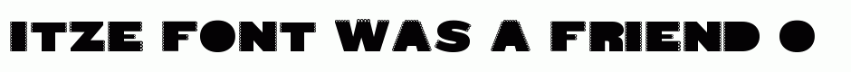 Itze Font
