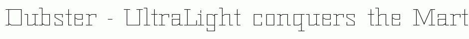 Dubster - UltraLight