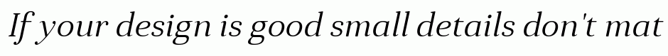 Anglecia Pro Text Light Italic