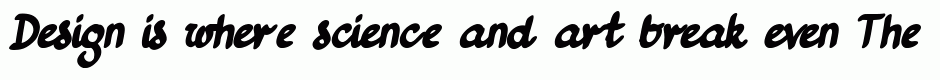 Pan Cake italic