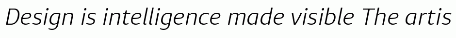 Diaria Sans Pro Light Italic