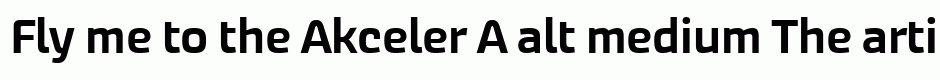 Akceler A alt medium