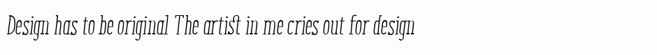 ENYO Slab Regular Italic