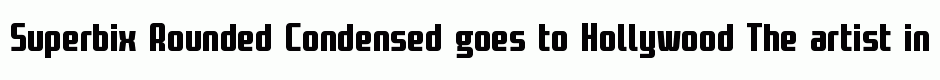 Superbix Rounded Condensed