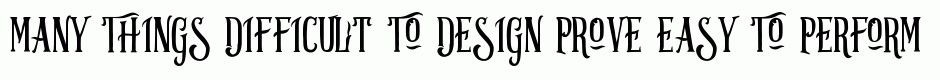 Strongwill Typeface Allcaps