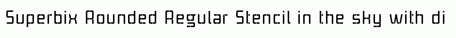 Superbix Rounded Regular Stencil