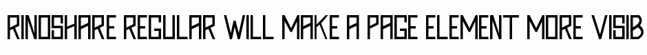 Rinoshare Regular
