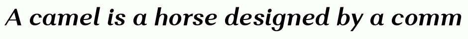 Alethia Pro SemiBold Italic