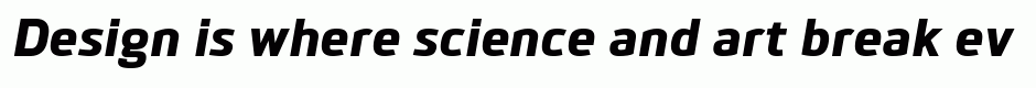 Bitner ExtraBold Italic