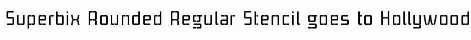 Superbix Rounded Regular Stencil