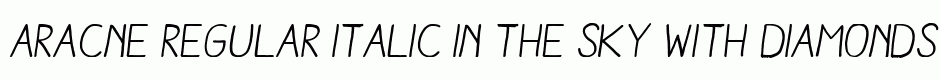 Aracne Regular Italic