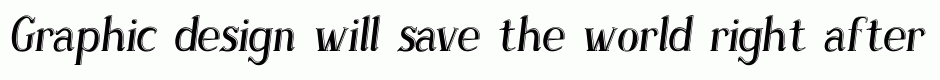 Sonten Deboss-Italic