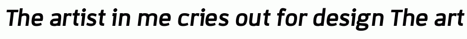 Korpo Sans bold italic