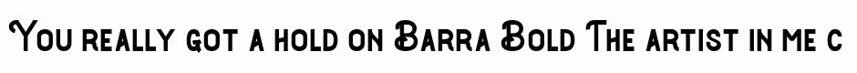 Barra Bold