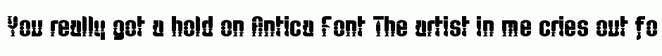 Antica Font