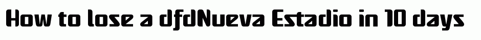 dfdNueva Estadio
