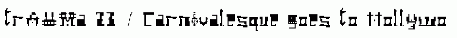 trAUMa 23 / Carnivalesque