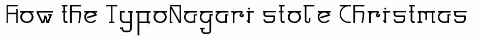TypoNagari