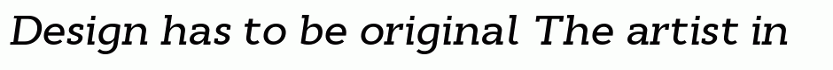 Cyntho Slab Pro Medium Italic