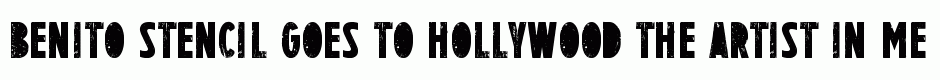 BENITO Stencil