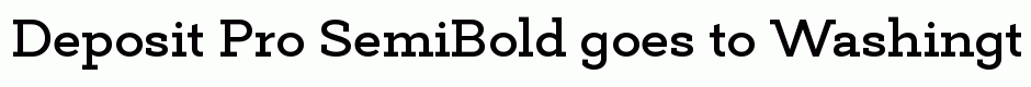 Deposit Pro SemiBold