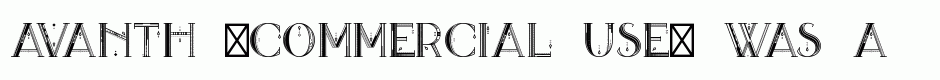 Avanth (Commercial Use)