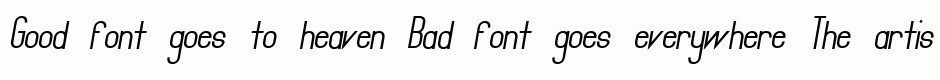 Primadona Italic Bold