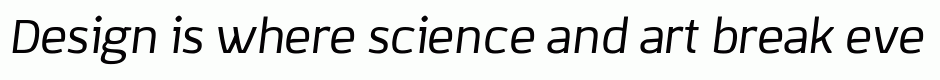 Korpo Sans italic