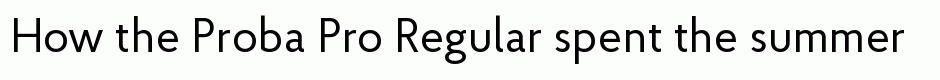 Proba Pro Regular
