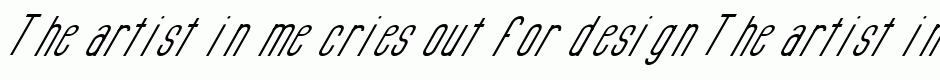 Si Luncai Italic