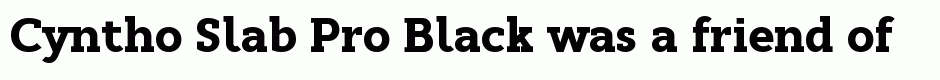 Cyntho Slab Pro Black