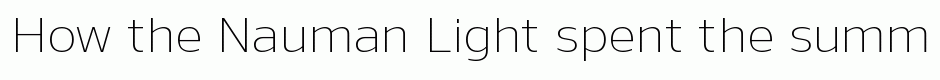 Nauman Light