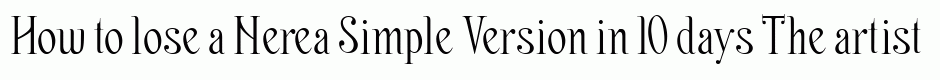 Nerea Simple Version