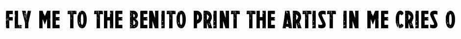 BENITO Print