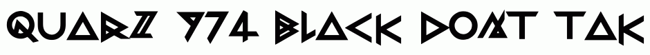 Quarz 974 Black