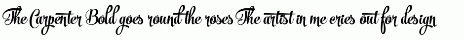 The Carpenter Bold