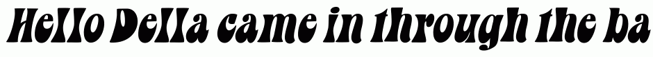 Hello Della