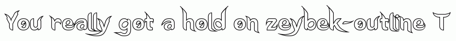 zeybek-outline