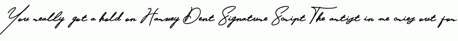 Harvey Dent Signature Script