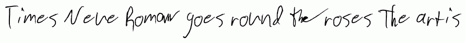 Times Neue Roman