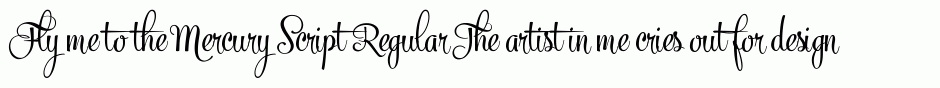 Mercury Script Regular