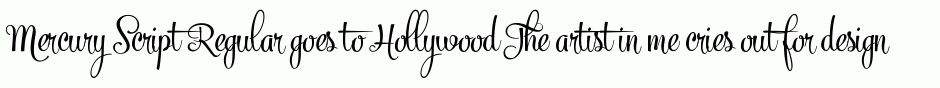 Mercury Script Regular