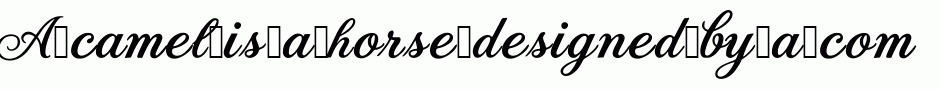 Valoriia Cursive