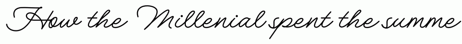 Millenial