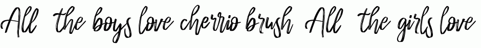 cherrio brush