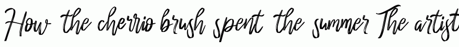 cherrio brush
