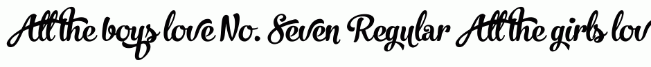 No. Seven Regular