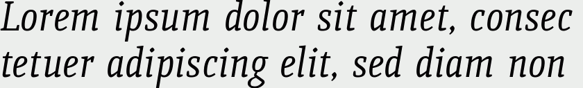 Quiroga Serif Italic