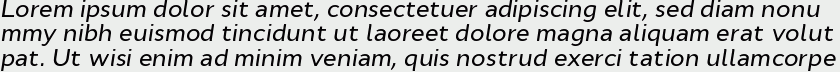 Cyntho Pro Medium Italic